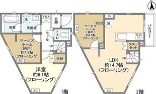 Ｋｏｌｅｔ西永福＃０２の物件間取画像